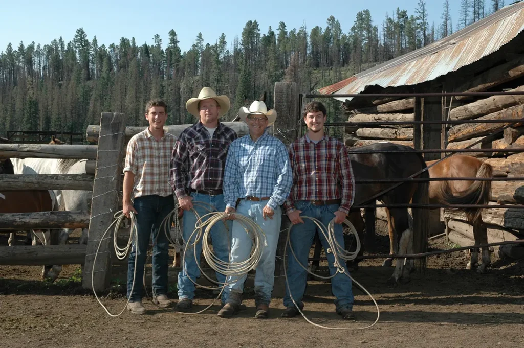 gallery guests Whit Greg wilson ropes Arizona Dude Ranch