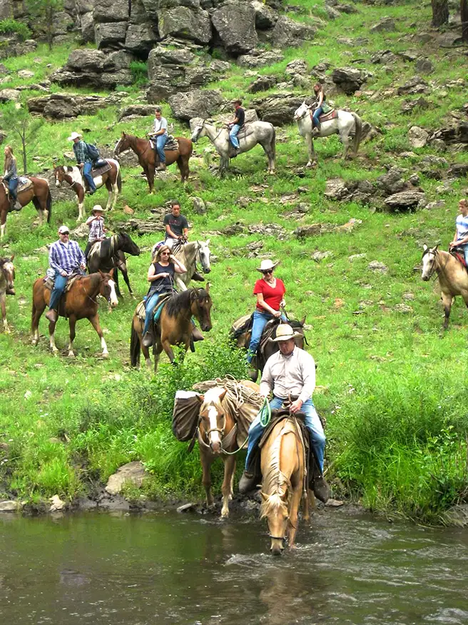 gallery trailride River Ride Arizona Dude Ranch