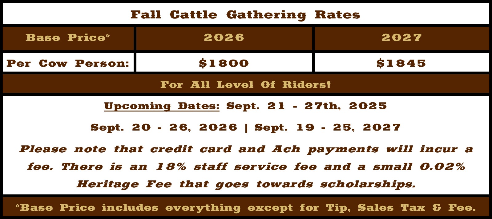 G - 10-31-25 cattle gathering rates
